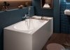 Villeroy & Boch O.Novo Duo wanna prostokątna 180x80 cm biała Weiss Alpin UBA180CAS2V-01